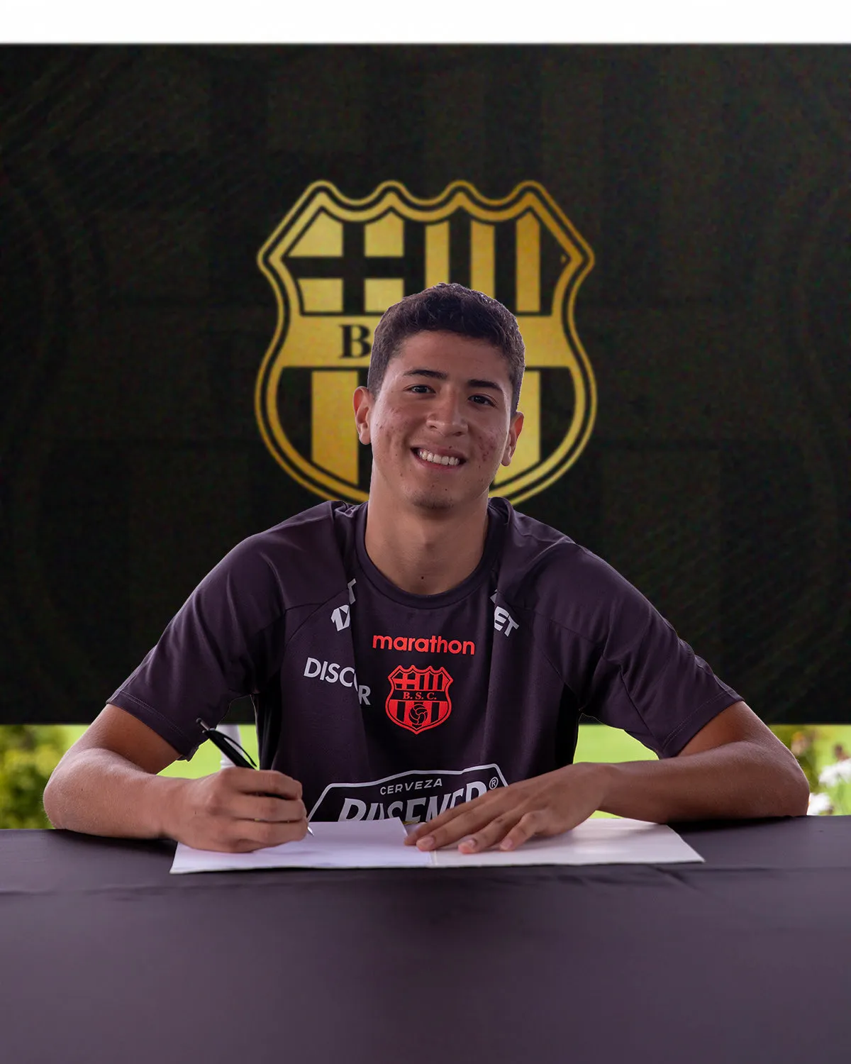Carlos Medina – Barcelona SC. Foto  oficial.
