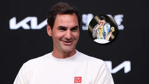 Federer hinchará por Messi en el Mundial.
