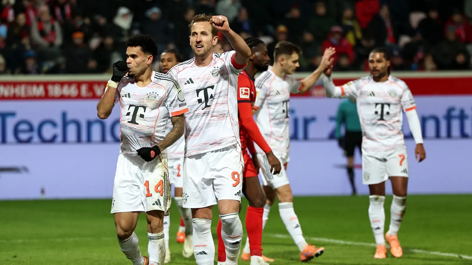 Luis Diaz y Kane, vitales en el récord de goles del Bayern Múnich: GETTY