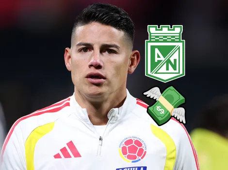 Mientras en la MLS ganaría 8 millones al año, Atlético Nacional le pagaría esto a James Rodríguez