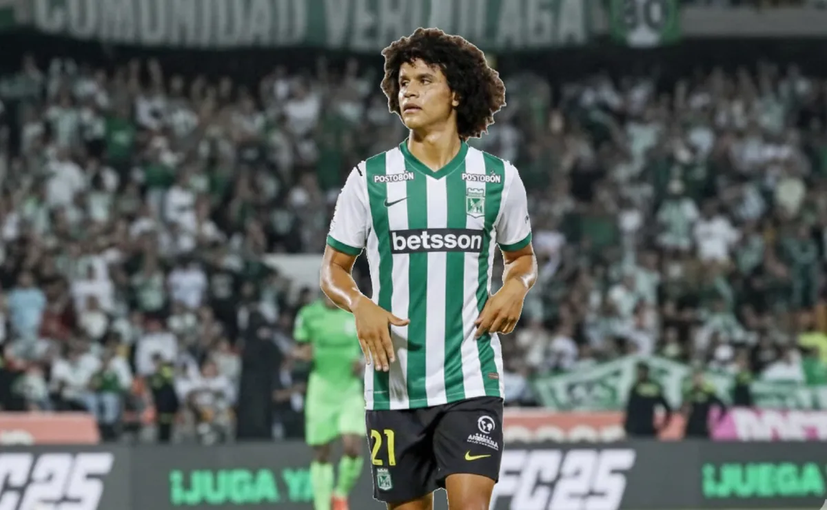 Atlético Nacional presentó a Eduard Bello y se conoce la fortuna que ganará