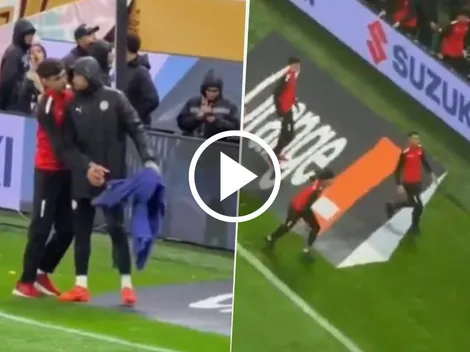 Copa Africana: Yehvann Diouf, portero suplente, a los empujones con los recogepelotas