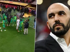 Walid Regragui, furioso con el DT de Senegal