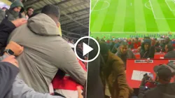 Periodistas de Marruecos increparon a un colega de Senegal que festejó el penal que falló Brahim Díaz.