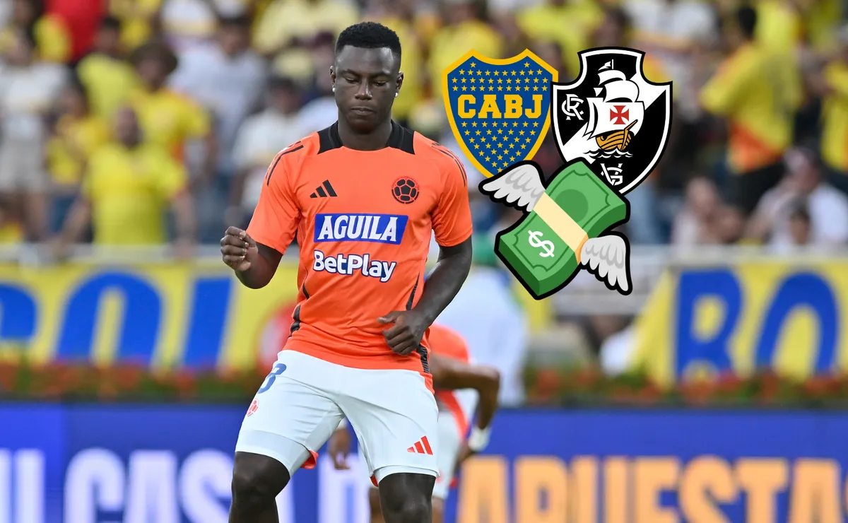 Marino Hinestroza no iría a Boca Juniors y este sería su posible salario en Vasco Da Gama