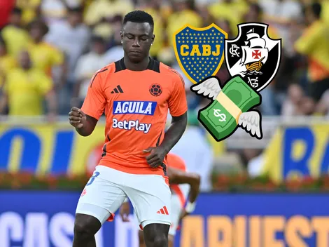 Marino Hinestroza no iría a Boca Juniors y este sería su posible salario en Vasco Da Gama