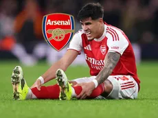 Se lesionó y ahora confirman para cuándo volverá a jugar Piero Hincapié con Arsenal