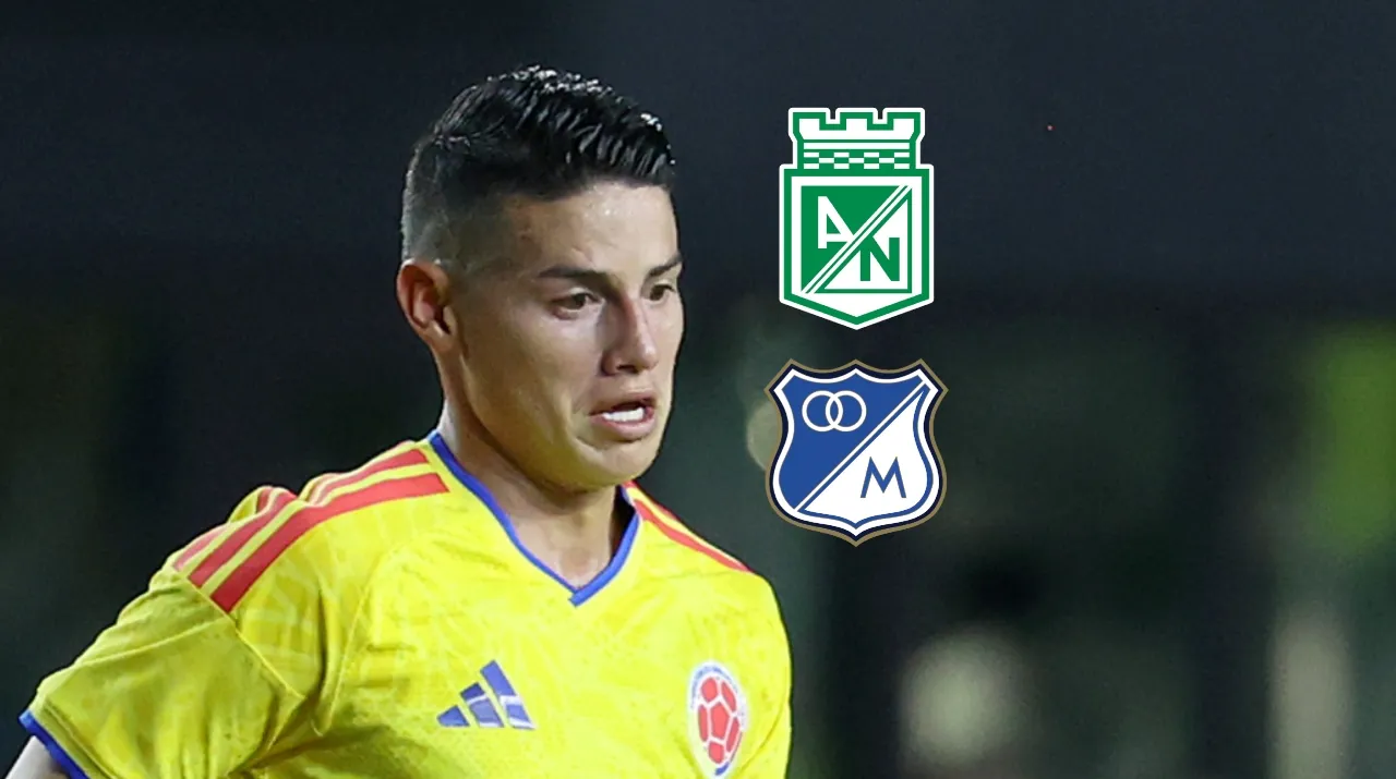 Nacional y Millonarios estarían interesados en James. (Foto: Getty Images y archivo particular)