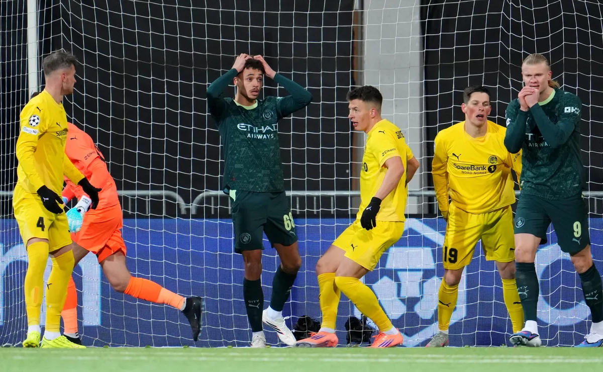 Así quedó Manchester City en la tabla de posiciones de la Champions League tras la derrota vs. Bodo/Glimt