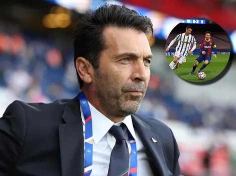 Buffon explica la gran diferencia entre Messi y Cristiano Ronaldo