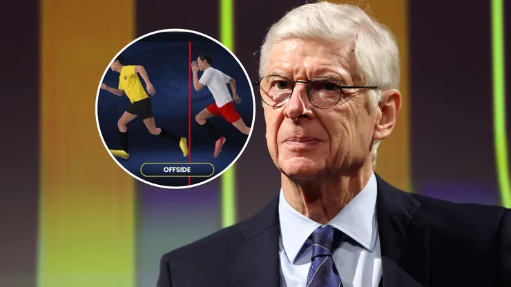 La IFAB derogó la idea de Arsene Wenger para la ley del offside.