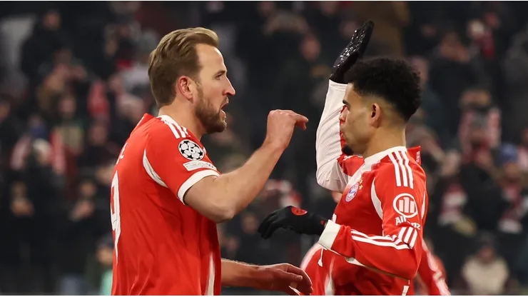 Harry Kane y Luis Díaz en la victoria de Bayern ante Union Saint-Gilloise.