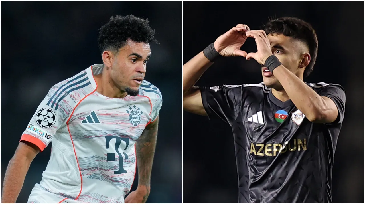 Luis Díaz y Camilo Durán en la Champions League. (Foto: Getty Images)