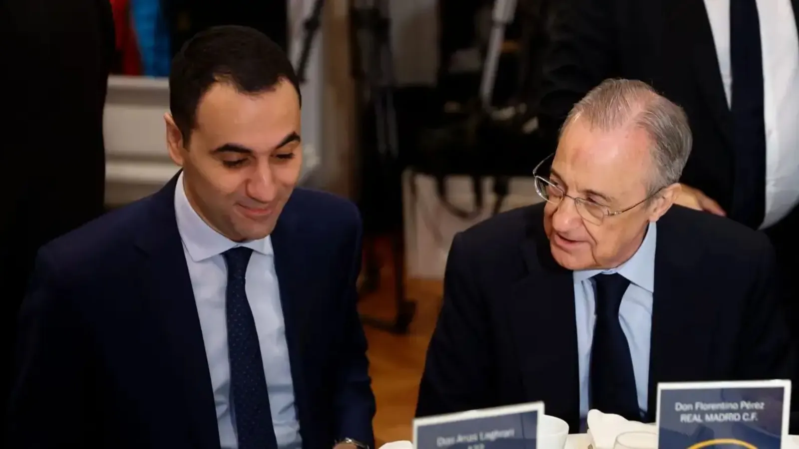 Anas Laghrari, la mano derecha de Florentino Pérez: GETTY