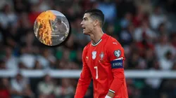 Vandalizaron estatua de CR7 en Portugal.