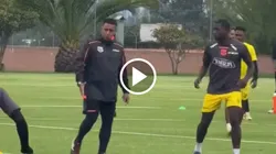 El duro grito de César Farías a un jugador de Barcelona SC