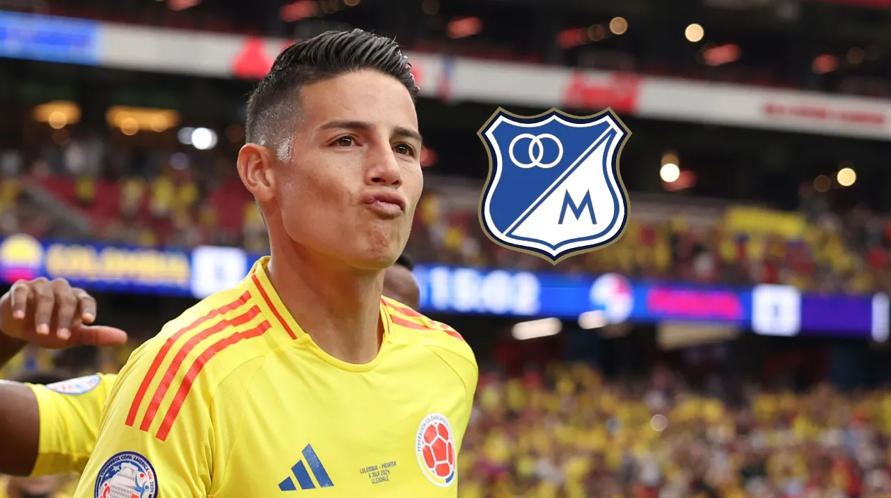Millonarios estaría dispuesto a firmar a James Rodríguez