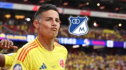 Millonarios estaría dispuesto a firmar a James Rodríguez.