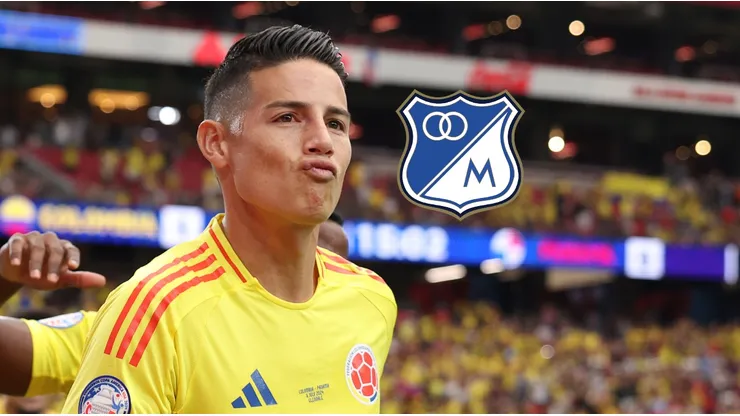 Millonarios estaría dispuesto a firmar a James Rodríguez.