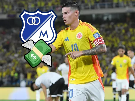 ¡Última hora! Millonarios le hizo esta oferta a James Rodríguez para ficharlo ya