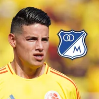 James y la primera reacción tras la oferta que le hizo Millonarios