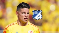 James Rodríguez recibió una oferta formal de Millonarios.