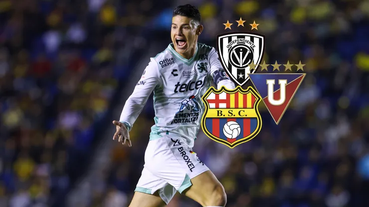 La oferta de Ecuador para James Rodríguez