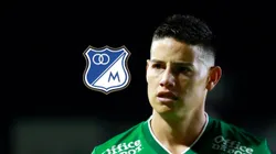 James Rodríguez se aleja de Millonarios.