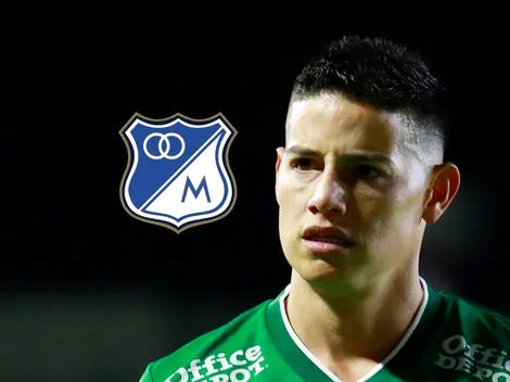 El jugador que le quitaría el cupo a James Rodríguez en Millonarios