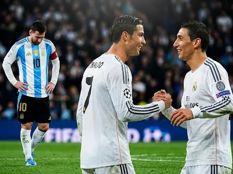 Angel Di María: “Cristiano Ronaldo es el número uno, lejos”