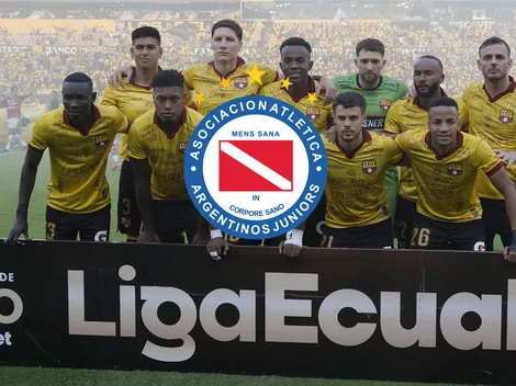 Lo enfrentará en Copa Libertadores, pero Argentinos Juniors le presta un jugador a Barcelona SC