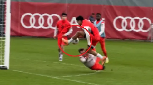 Luis Díaz y un gol imposible en la práctica de Bayern.