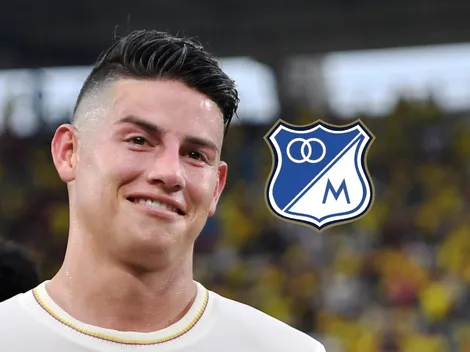 James y una primera publicación tras la oferta que le hizo Millonarios