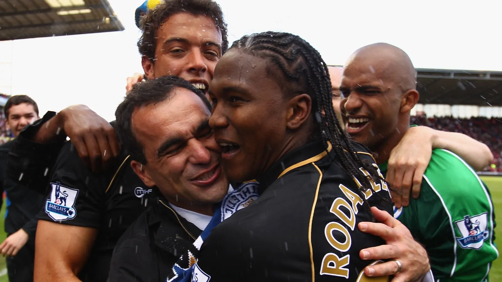 Rodallega, el colombiano que cambió la vida de Roberto Martínez: GETTY