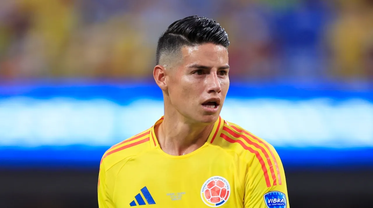 James Rodríguez es agente libre en el 2026