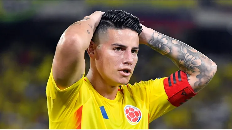 James Rodríguez jugará su tercer Mundial con Colombia.
