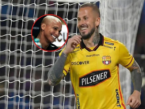 Benedetto le responde a Deyverson y enciende la rivalidad de Liga de Quito contra Barcelona SC