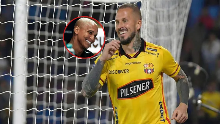 Darío Benedetto respondió con todo a Deyverson. Imagen generada por IA