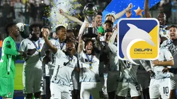 Delfín sorprende y se queda con un campeón de Copa Sudamericana de Liga de Quito Foto. Getty