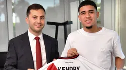 Kendry Páez fue presentado en River Plate
