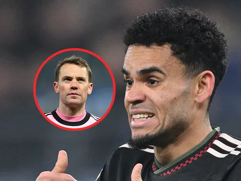 La respuesta perfecta de Luis Díaz a las críticas de Manuel Neuer