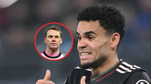 Manuel Neuer criticó el rendimiento del Bayern y Luis Díaz respondió.