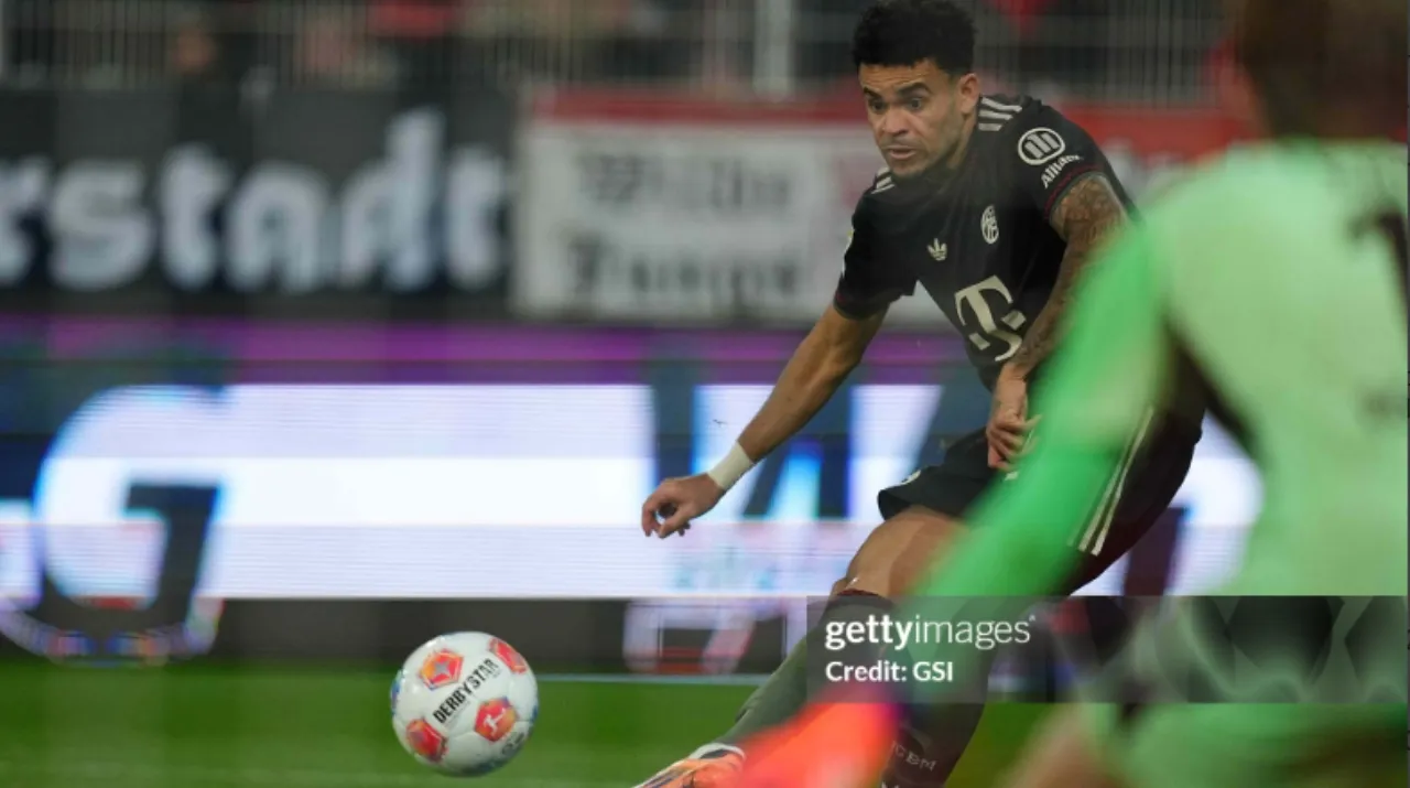 El golazo de Luis Díaz ante Unión Berlín. (Foto: Getty Images)