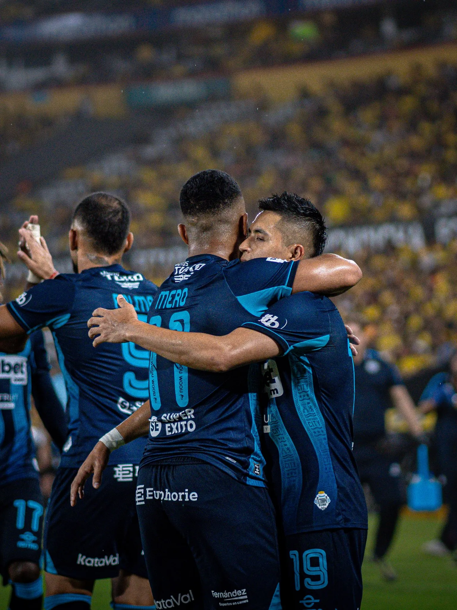 Barcelona perdió su Noche Amarilla vs. Guayaquil City. Foto: GCFC.