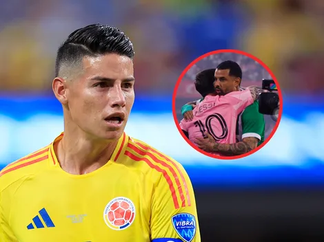 El gesto de Messi con Edwin Cardona que no le va a gustar a James