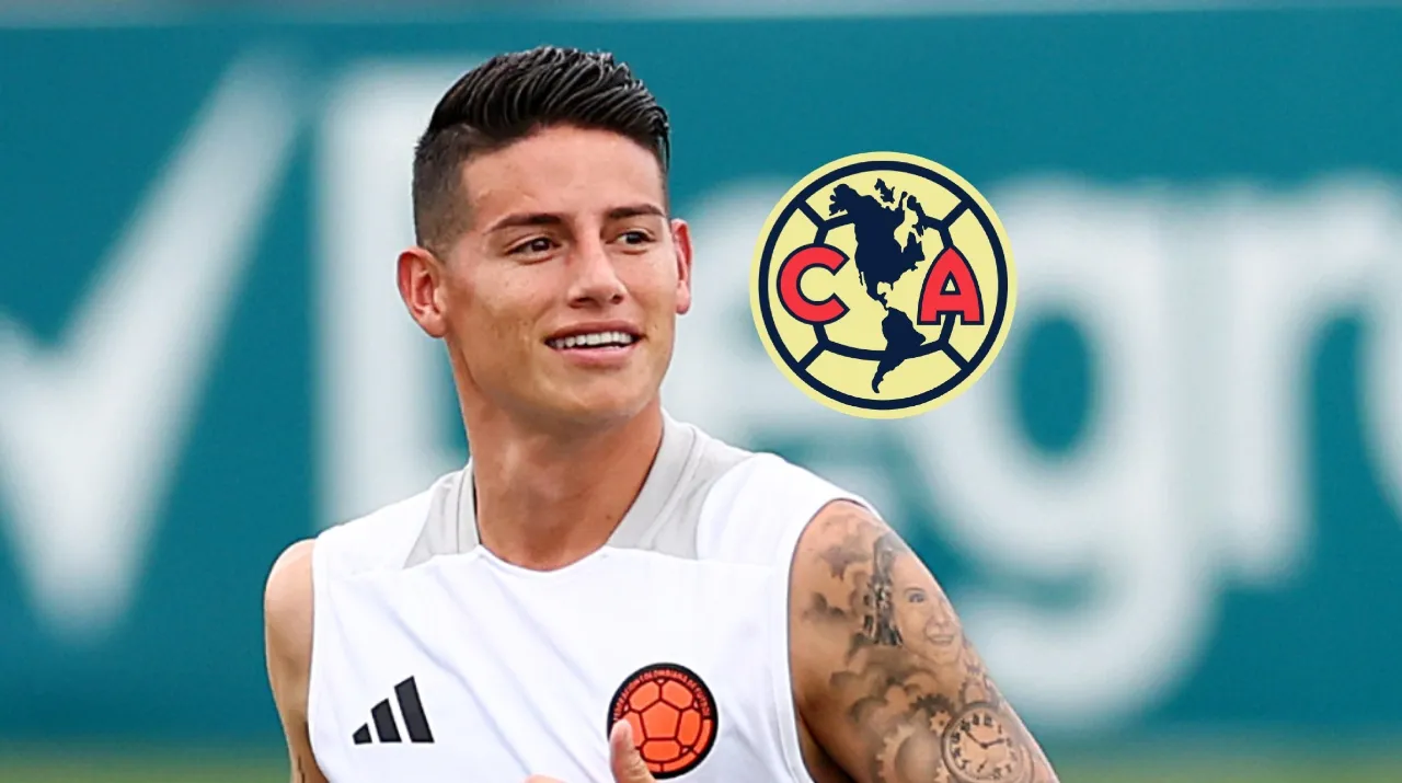 James Rodríguez suena para el Club América de México. (Foto: Getty Images y archivo particular)