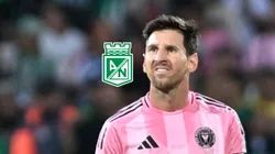 Leo Messi jugó 76 minutos contra Atlético Nacional.