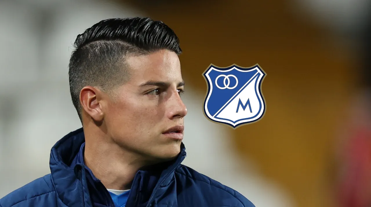 Se confirmó que James Rodríguez no jugará en Millonarios
