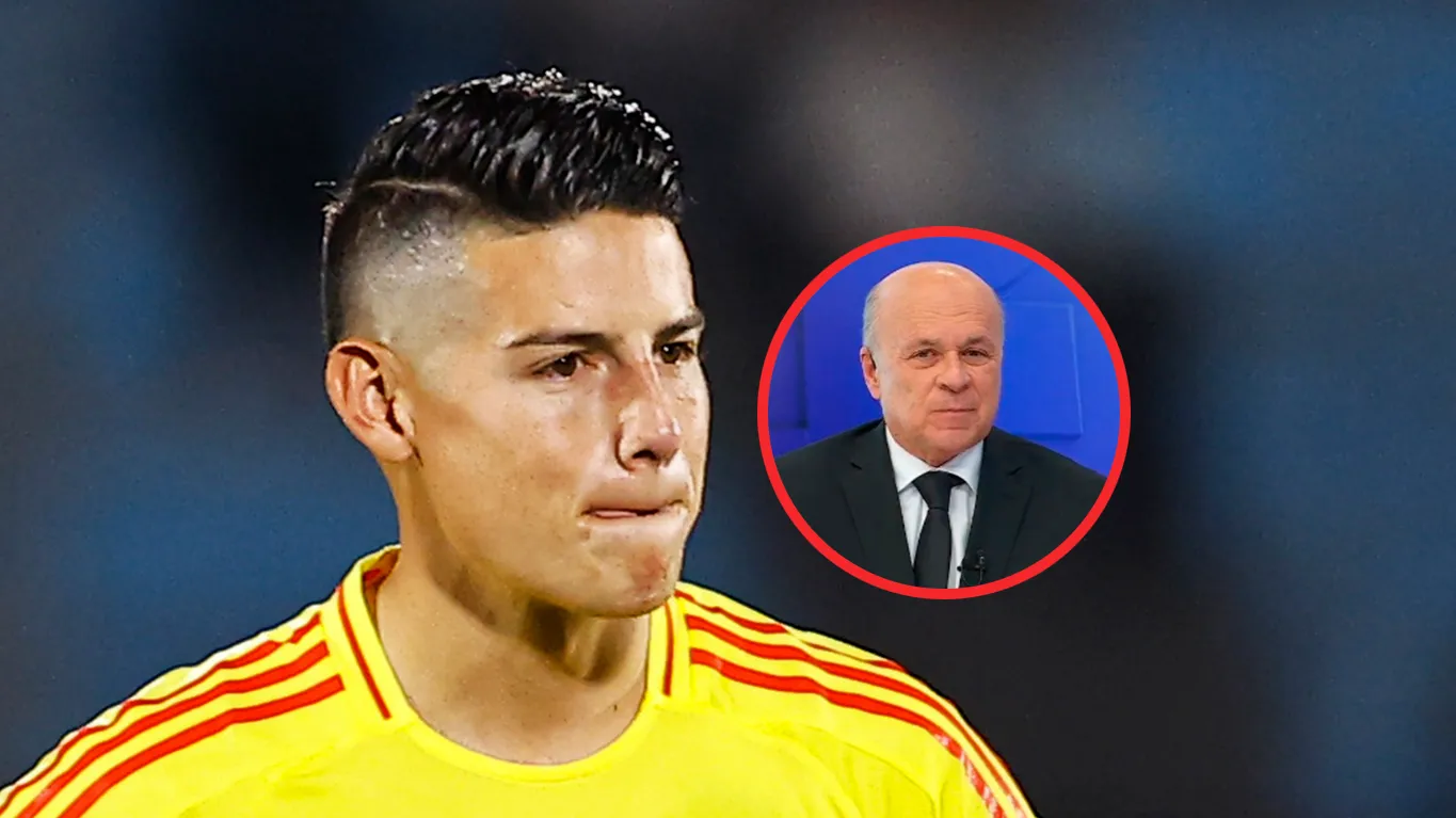 Uno de los mayores críticos de James en la selección es Carlos Antonio Vélez