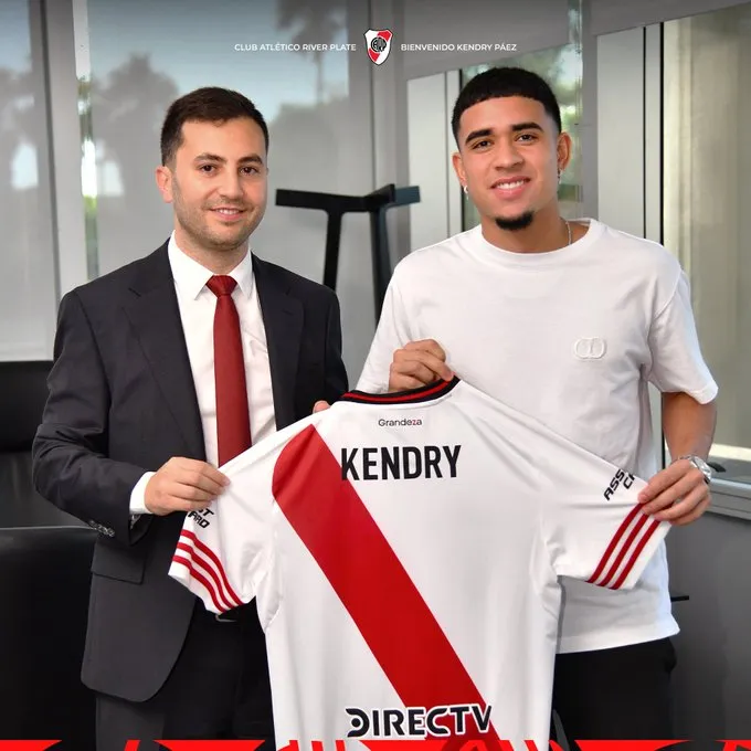 Kendry Páez – River Plate. Foto. River